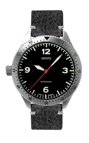 ARISTO Einsatz-Uhr Linkshänder 7H164LH-LB Automatic