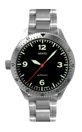 ARISTO Einsatz-Uhr Linkshänder 7H164LH-MB Automatic