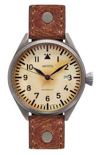 ARISTO Flieger 43 Vintage brüniert Beo Automatic